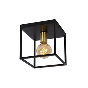 Lucide Ruben Ceiling Light 1 Black