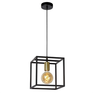 Lucide Ruben Pendant 1 Black