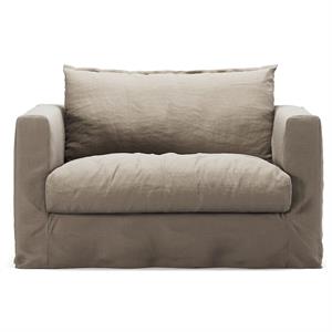 Decotique Le Grand Air Nou Loveseat Armchair Savage Linen