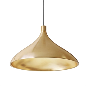 Pablo Swell Single XL Pendant Wide Brass