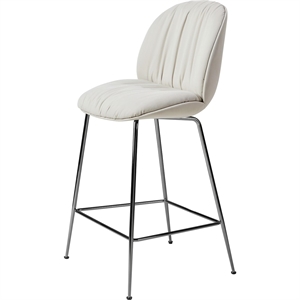 Gubi Beetle Soft Bar Stool H67 Black Chrome/Reales 001