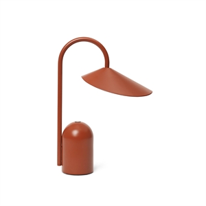 Ferm Living Arum Portable Lamp Oxide Red