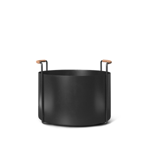 Ferm Living Port Firewood Basket Black