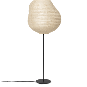 Ferm Living Kurbis Floor Lamp High Natural/ Black