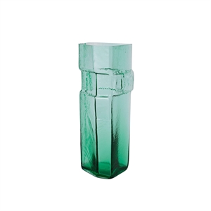 Ferm Living x Utzon Can Lis Muro Vase H38 Recycled Green