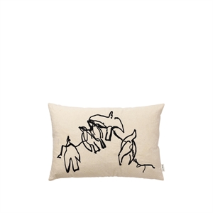 Ferm Living x Utzon Can Lis Vuelo Cushion Cover 40x60 Natural