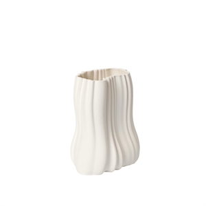 Ferm Living Moire Vase H20 Off White