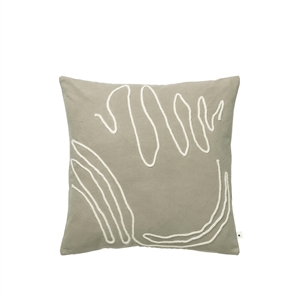 Ferm Living Jot Cushion Cover 50x50 Elm Green