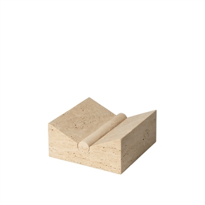 Ferm Living Tvara Bookend Travertine