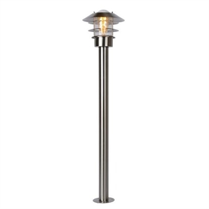 Lucide Zico Outdoor Lamp Ø21.8 Satin/ Chrome