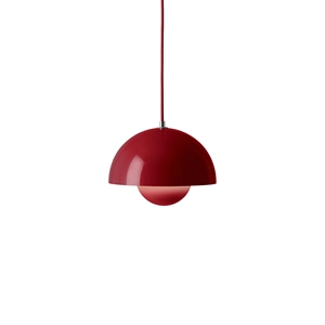 &Tradition Flowerpot VP1 Pendant Vermilion Red