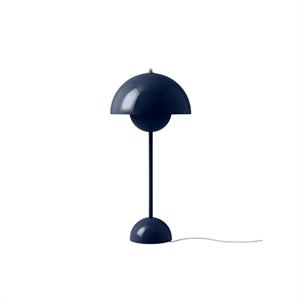 &Tradition Flowerpot VP3 Table Lamp Steel Blue