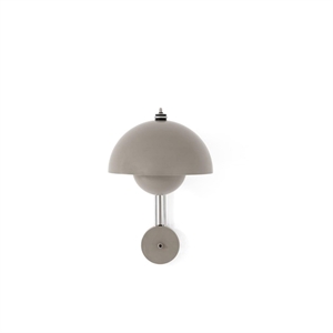 &Tradition Flowerpot VP8 Wall Lamp Gray Beige