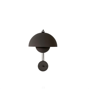 &Tradition Flowerpot VP8 Wall Lamp Matt Black