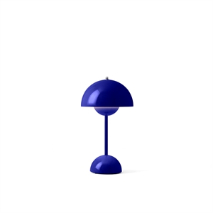 &Tradition Flowerpot VP9 Portable Lamp Cobalt Blue
