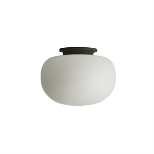 Frandsen Supernate Ceiling Light Ø28 Opal White/ Black