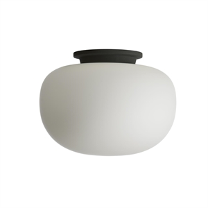 Frandsen Supernate Ceiling Light Ø38 Opal White/ Black