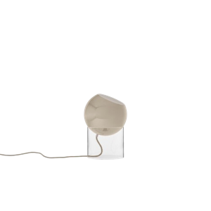&Tradition Topan VP13 Table Lamp Topan Floor Lamp VP14 Clear Acrylic/ Gray Beige