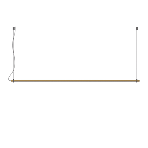 Intra Lighting Gramm Duo Pendant L126 Brushed Gold