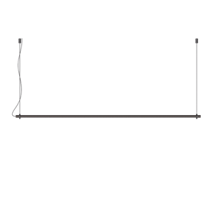 Intra Lighting Gramm Duo Pendant L126 Brushed Onyx