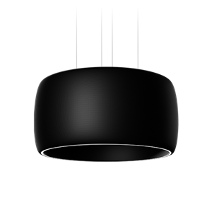 Intra Lighting Black Hole Pendant With Sound System Ø84 Black