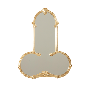 Seletti Liberty Man Mirror Gold