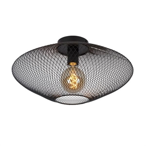 Lucide Mesh Ceiling Light Ø45 Black