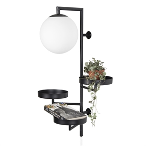 Globen Lighting Astoria Wall Lamp Black