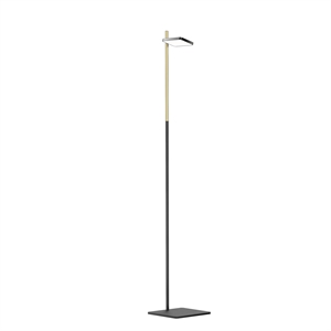 Pablo Talia Floor Lamp Black/ Brass