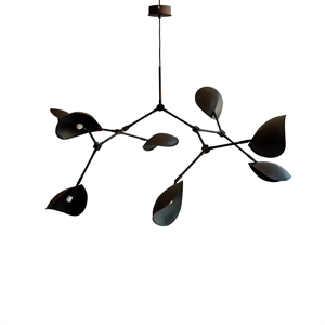 101 Copenhagen Stingray Chandelier Burnt Black