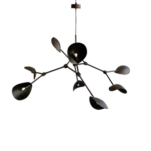 101 Copenhagen Stingray Chandelier Grande Burnt Black