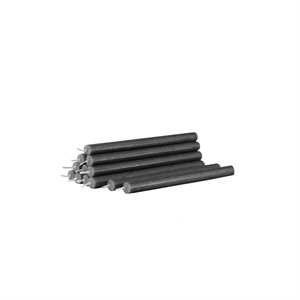 FABRIC Nagel Sterinlys 12-pack Anthracite