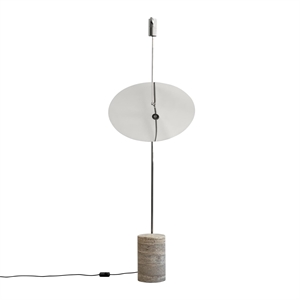 101 Copenhagen The Moon Floor Lamp Chrome