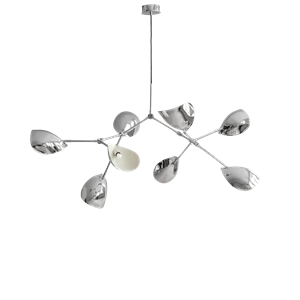 101 Copenhagen Stingray Chandelier Chrome