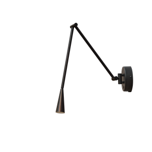 101 Copenhagen Snake Wall Lamp Burnt Black