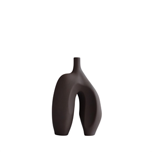 101 Copenhagen Ni Vase Medium Chocolate Brown