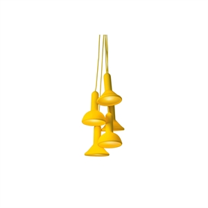 Established & Sons TORCH LIGHT BUNCH S5 Pendant H140 Yellow