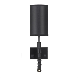 Örsjö Butler Wall Lamp Black with Cord