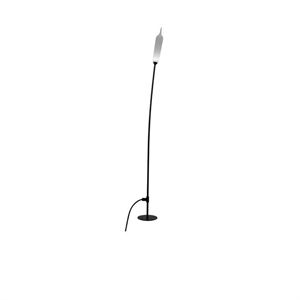 Karman Nilo Outdoor Floor Lamp Matt Black and White