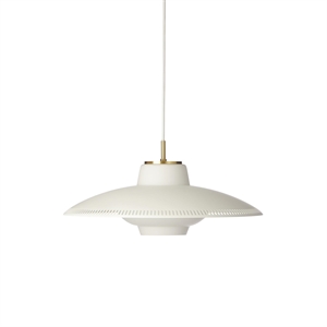 Warm Nordic Opal Shade Pendant Snow White