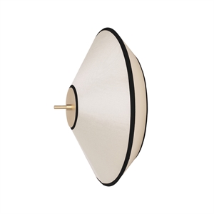 Edgeform Tafta Wall/Ceiling Lamp Ø40 Black/Off-White