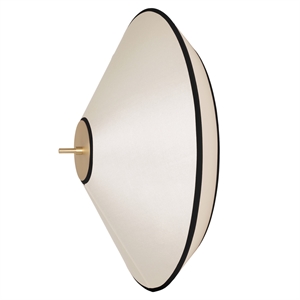 Edgeform Tafta Wall/Ceiling Lamp Ø52 Black/Off-White