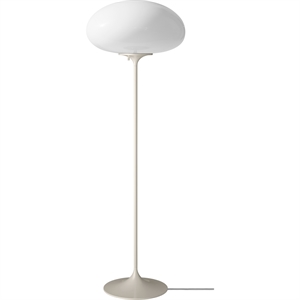 Gubi Stemlite Floor Lamp H110 Pebble Grey/Opal