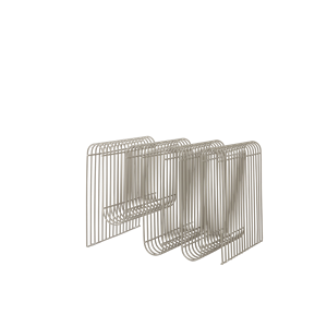 AYTM CURVA Magazine Holder Taupe