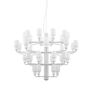 Normann Copenhagen Amp Chandelier Large White & White