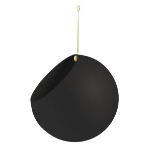 AYTM GLOBE Hanging Flowerpot 32 cm Black