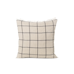 Ferm Living Calm Pillow 48x48 Camel/Black