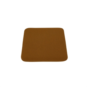 AYTM CURVA Seat Cushion For Stool Amber Bouclé