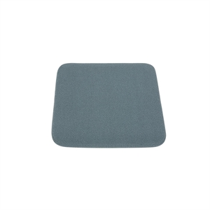 AYTM CURVA Seat Cushion For Stool Dusty Blue Bouclé