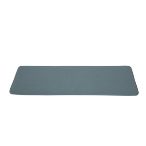 AYTM CURVA Seat Cushion For Bench Dusty Blue Bouclé